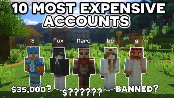 What is a RARE MINECRAFT ACCOUNT?